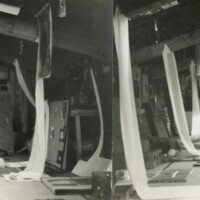 この二つの間に「ニルのプサイの部屋 2222」がある。(「松澤宥・ψの宇宙」(諏訪幻想社 1985)P.216/218 P217はニルのプサイの部屋用なのか、ページがとんでいる)松澤さん、物質じゃなくて自分が消えてます。